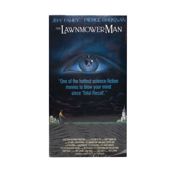 The Lawnmower Man Horror Sci Fi Vintage VHS - Picture 1 of 4